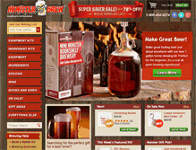 Tablet Screenshot of monsterbrew.com